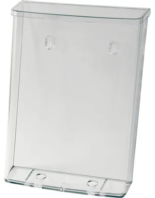 Produktbild von SIGEL LH325 Outdoor-Prospekthalter, DIN A4 (210x297 mm), 1 Fach, glasklar, Acryl