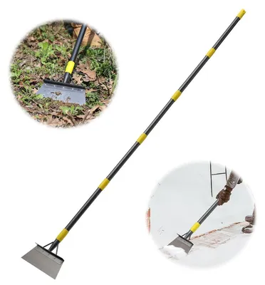 Image de Griffe de jardin - Anti-mousse - Manche réglable 163 cm - Inox