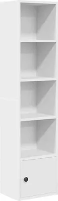 Immagine prodotto di vidaXL Libreria bianca 31x24x127 cm Materiale a base di legno
