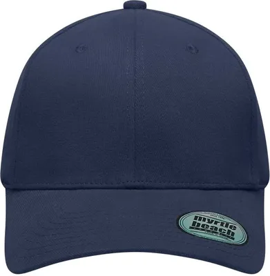 Produktbild von Trendiges 6 Panel Cap ohne Verschluss navy, Gr. S/M