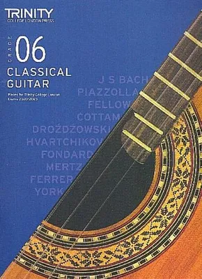 Zdjęcie produktu dla Trinity College London Classical Guitar Exam Pieces From 2020: Grade 6