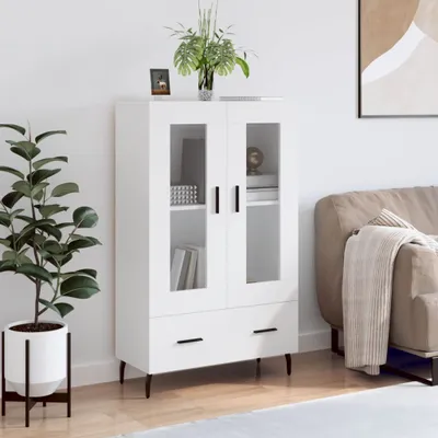 Produktbild von vidaXL Highboard Weiß 69,5x31x115 cm Holzwerkstoff