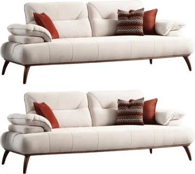 Produktbild von Villa Möbel Sofa Set Hazel Anthrazit Stellvariante:3+2 Relax- und Bettfunktion, pflegeleichter Mikrofaser Samtstoff