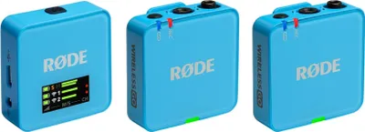 Immagine prodotto di RODE Wireless GO Gen 3 azzurro - Microfono