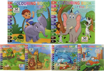 Zdjęcie produktu dla Kolorowanki i naklejki