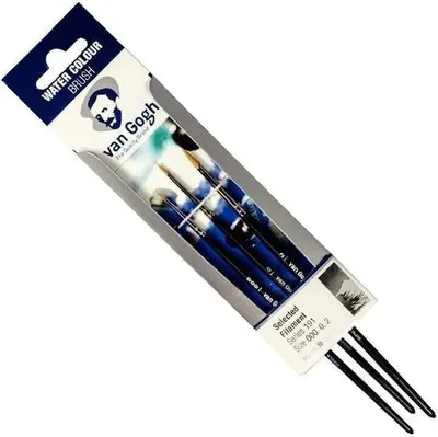 Produktbild von Van Gogh Aquarellpinsel-Set Serie 191 Nr. 000-0-2 feine Pinsel