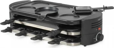 Image de Appareil à raclette 8 personnes 1600w noir - Livoo - DOC337 -