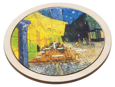 Produktbild von Fridolin Puzzle Vincent Van Gogh Café De Nuit Kunst Karton