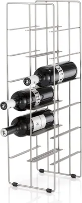 Obrázek produktu pro Blomus PILARE, 12 lahev/lahve, Nikl, Ocel, Nikl, Stolní stojan na víno