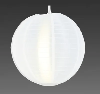 Obrázok produktu pre Näve závesné svietidlo 30 cm závesné svietidlo nylonová lampa biela 627723