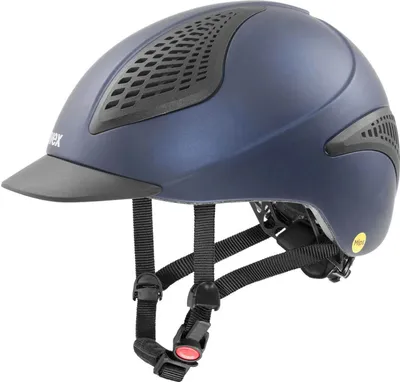 Produktbild von UVEX Reithelm Unisex Exxential II Mips Navy 57-59