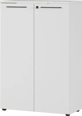 Produktbild von Aktenschrank 3OH 80cm AURAY-01 Lichtgrau B/H/T ca. 80/120/40cm
