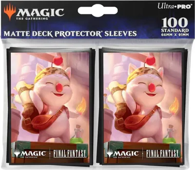 Produktbild von Ultra Pro Deck Protector Sleeves Matte Final Fantasy Stiltzkin (100 Sleeves)
