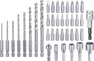 Image de kwb by Einhell Accessoires pour outils Coffret de mèches à embouts 39 pces L-Box