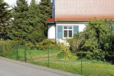 Produktbild von Alberts Endschelle für Pfosten Ø 60 mm grün