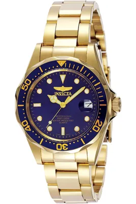 Immagine prodotto di Invicta Pro Diver 8937 Orologio da Uomo - Movimento al Quarzo - Acciaio Inossidabile con Quadrante Blu - 37 mm