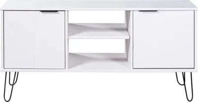 Obrázek produktu pro vidaXL TV skříňka New York White z masivního borovicového dřeva