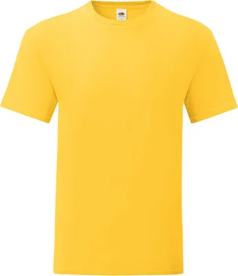 Produktbild von Fruit of the Loom 61-430-0 | Herren Iconic T, 100% gekämmte, ringgesponnene Baumwolle - Farbe: Sunflower - Größe: S