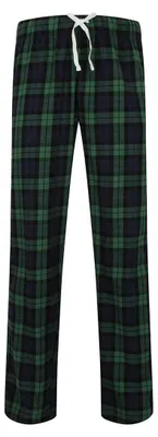 Produktbild von SF - "Tartan" Loungehose für Herren LT4621 (XL) (Marineblau/Grün)