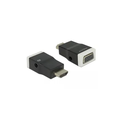 Productafbeelding van Delock 65586 DELOCK HDMI Adapter A -> D-Sub15 St/Bu screwless +Audio