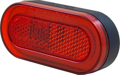 Image de Spanninga Porte-bagages arrière Halo Xer Halo rouge,noir