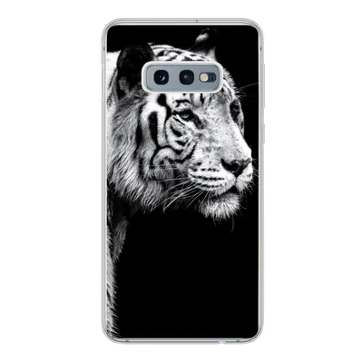 Produktbild von MuchoWow® Handyhülle Schutzhülle Hülle für Samsung Galaxy S10e Tiger - Wilde Tiere - Licht Silikon Softcase Handy Hülle - Handy