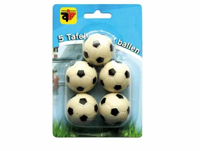 Produktbild von Angel Sports 723021, Tischkicker-Ball, Kind, 3,2 cm, Sichtverpackung, 5 Stück(e), Kunststoff