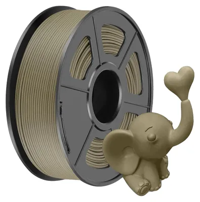 Immagine prodotto di Filamento per stampanti 3D, materiale PLA, diametro 1,75 mm, color argilla