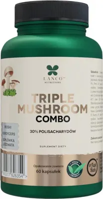 Obrázok produktu pre Trojitá kombinácia húb 600Mg Levia hriva Reishi Cordyceps