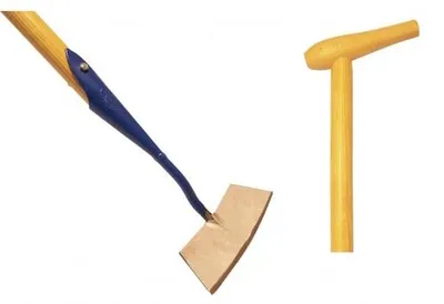 Productafbeelding van De Wit Gesmede rechte schoffel 12 cm met steel van 170 cm