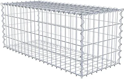Immagine prodotto di Gabbione 100 cm x 40 cm x 40 cm (L x H x P), maglia 5 cm x 10 cm, spirale