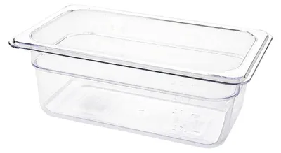 Produktbild von GN-Behälter 1/4 100 mm (2,4 l) – Transparent