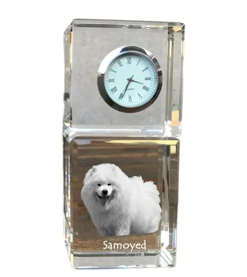 Zdjęcie produktu dla Art-Dog Zegar – Samojed