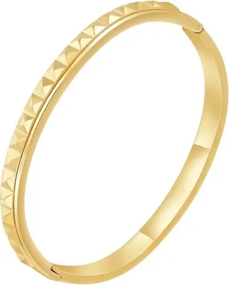 Produktbild von ROUGEMONT Massiver Gold Armreif Kenzo 18K Gold Wasserfest Hypoallergen