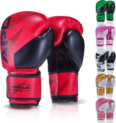Produktbild von Apollo Boxhandschuh Champion-16oz - Red/Black