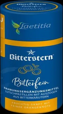 Produktbild von Bitterstern Bitterfein Lutschpastillen 90 g