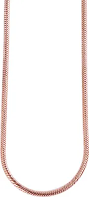 Produktbild von Akzent Edelstahl Schlangenkette, roségoldfarben, Stärke 2mm