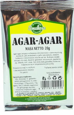 Produktbild von GOURMET Agar-Agar natürliches Verdickungsmittel 20g