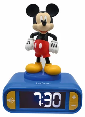 Immagine prodotto di Sveglia digitale con luce notturna di Topolino in 3D ed effetti sonori