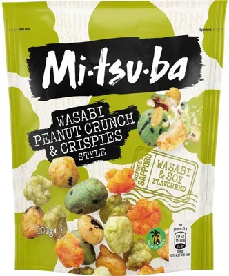Produktbild von Mitsuba Wasabi Peanut Crunch & Crispies Style 100g