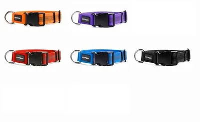 Zdjęcie produktu dla Obroża Mystique z gumowaną wyściółką, 50–60 cm, 30 mm, czarna