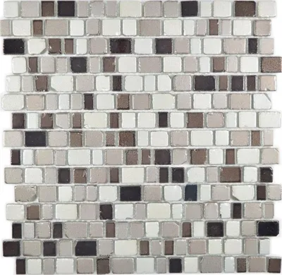 Produktbild von Transparentes Crystal Mosaik Glasmosaik coffee Wand Fliesenspiegel Küche  Bad