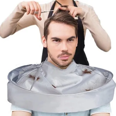 Produktbild von faltbare atmungsaktive Erwachsene Salon Friseur Shop Haarka schneiden Umhang Cover Cape Tuch