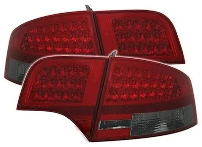 Für Audi A4 8E B7 Limo ab 2004-2008 LED Rückleuchten Heckleuchten Rot / Smoke in der Farbe Rot von AD TUNING GmbH & Co. KG