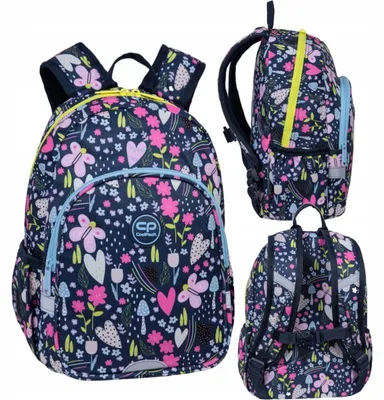 Produktbild von Coolpack Toby – Kleiner Schulrucksack „In The Garden“, 10 L, Reflektoren, Trillerpfeife, Schulterriemen