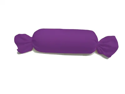 Produktbild von Nackenrollenbezug 15x40 cm : Farbe - Lila