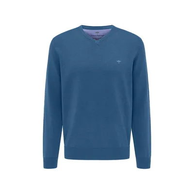 Imagen del producto de Jersey de punto Fynch-Hatton con cuello en V