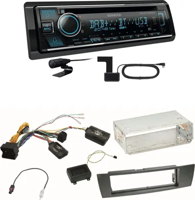 Produktbild von Kenwood KDC-BT760DAB Bluetooth Digitalradio Einbauset für BMW E87 E81 E82 X1 E84