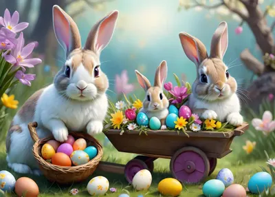 Produktbild von Alipson Puzzle - Puzzle Easter Bunnies - 500 dielov