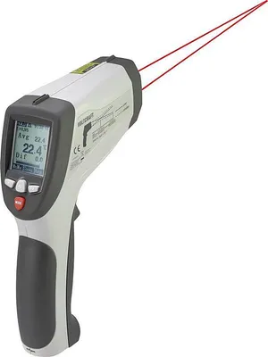 Zdjęcie produktu dla VOLTCRAFT IR 1201-50D USB Infrarot-Thermometer Optik 50:1 -50 bis 1200 °C Pyrometer (1599564)